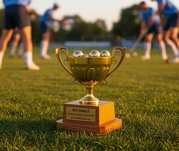 Trophée bois chêne compétition pétanque
