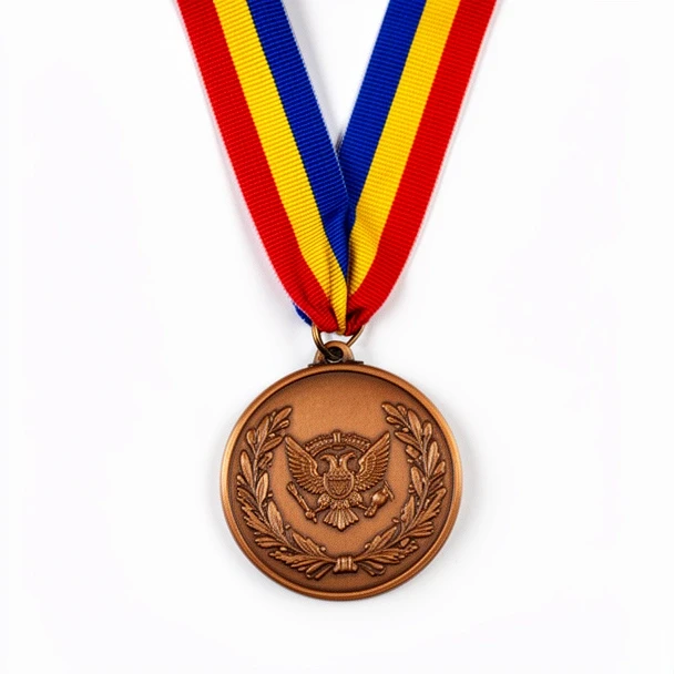 Médaille bronze avec ruban