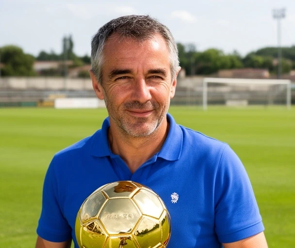 Marc Lefebvre avec trophée