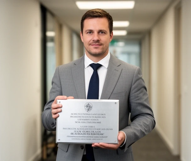 Patrick Morel tenant plaque